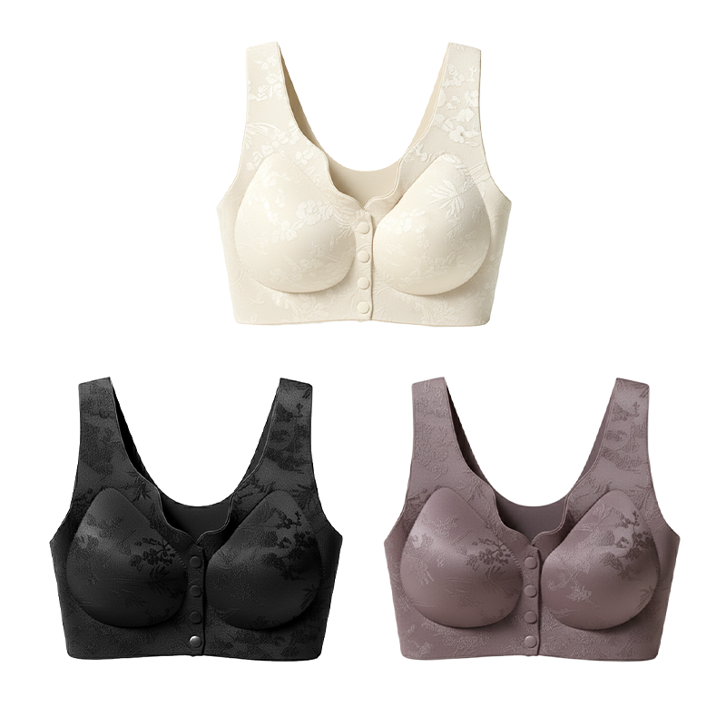 🔥acheté 1 offerts 2 🏆Soutien-Gorge Confortable Sans Armature avec Fermeture Frontale🌿