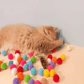 🐱Плюшен пистолет за стрелба с топки