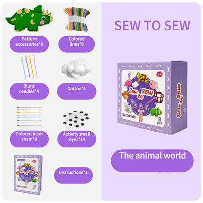 🧵Zabawki do szycia lalek „zrób to sam”⭐Stwórz własną pluszową lalkę