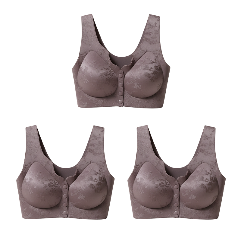 🔥acheté 1 offerts 2 🏆Soutien-Gorge Confortable Sans Armature avec Fermeture Frontale🌿