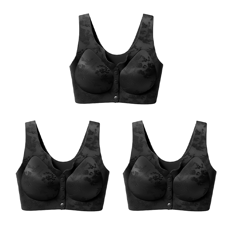 🔥acheté 1 offerts 2 🏆Soutien-Gorge Confortable Sans Armature avec Fermeture Frontale🌿