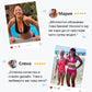 👙 Комплект бикини от две части с V-образно деколте и пачуърк