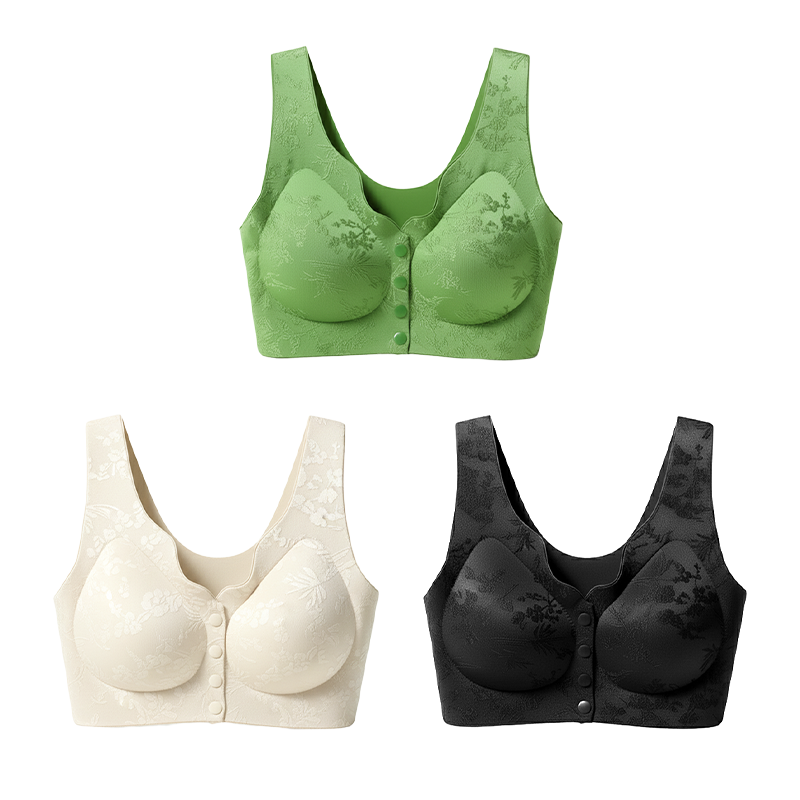 🔥acheté 1 offerts 2 🏆Soutien-Gorge Confortable Sans Armature avec Fermeture Frontale🌿
