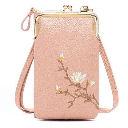 🌸Дамска модна чанта с бродерия