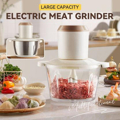 ✨ GORĄCA WYPRZEDAŻ -50% TANIEJ! ✨ Elektryczna maszynka do mielenia mięsa o dużej pojemności 🍖⚡