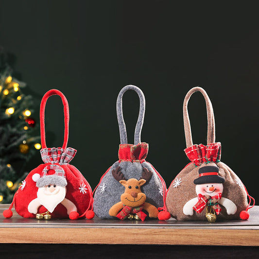 🎅Коледна предпродажба🎄🎄Коледни подаръчни торбички за кукли