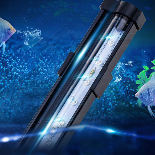 🐠Аквариум с вградени LED светлини