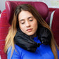 ✈️Пътуваща възглавница за врата, която може да се пълни с дрехи