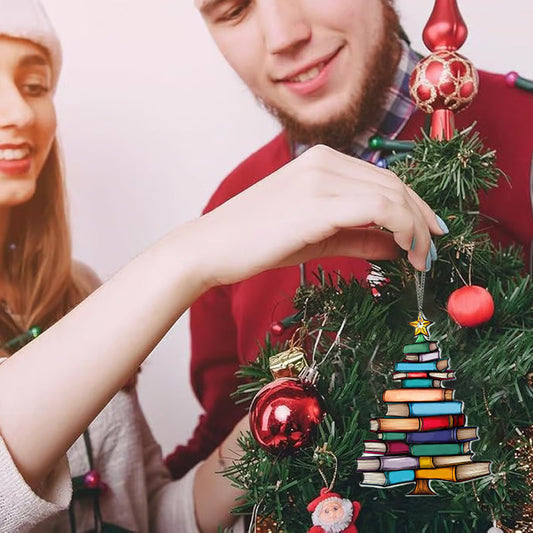 🎄Коледна елха с книги