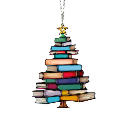🎄Коледна елха с книги