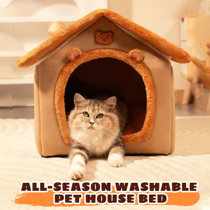 🐾🏠измиваемо легло за домашни любимци за всички сезони