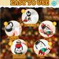 🧑‍🎄Мини фенер за снежен човек с шапки и шалове