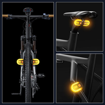 🔥 Безжична задна светлина за велосипед с дистанционно управление 🚴💡