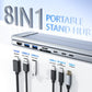 💻Стойка за лаптоп с USB-C док станция и 4K HDMI