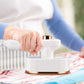 👕 💨 Mini żelazko parowe idealne w podróży – z możliwością obrotu o 90°, z płytkami ceramiczno-tytanowymi, idealne do podróży i szybkiego prasowania 🧳