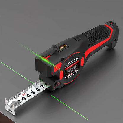 📐✨2 w 1 – taśma miernicza: celownik laserowy i precyzyjny pomiar!🛠️