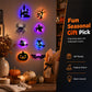 Naklejki ścienne na Halloween świecące w ciemności