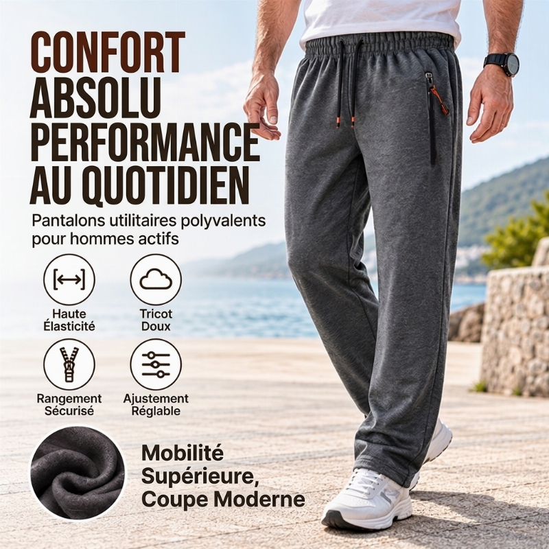 📢📢44 % DE RÉDUCTION !! ⏰Pantalon de survêtement thermique confortable d'hiver pour homme