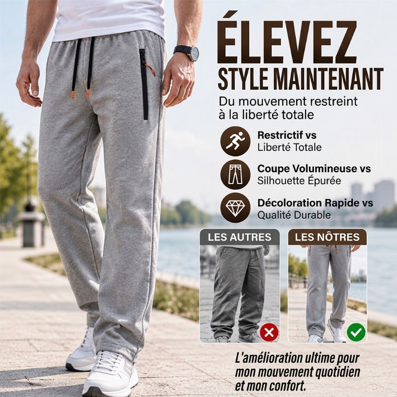 📢📢44 % DE RÉDUCTION !! ⏰Pantalon de survêtement thermique confortable d'hiver pour homme