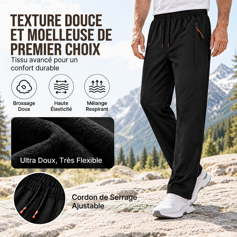 📢📢44 % DE RÉDUCTION !! ⏰Pantalon de survêtement thermique confortable d'hiver pour homme