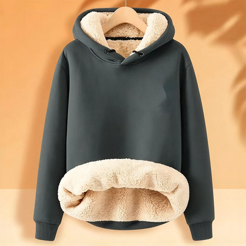 🔥 50% de réduction 🔥Hoodie homme épaissi avec doublure sherpa