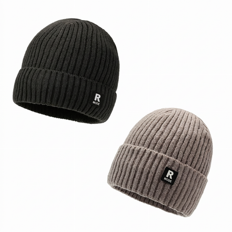 ⏳1 acheté, 1 offert⏳Bonnet chaud en maille slouchy pour homme