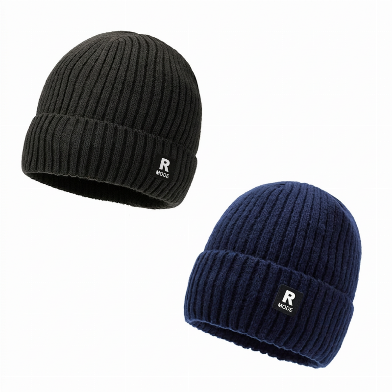 ⏳1 acheté, 1 offert⏳Bonnet chaud en maille slouchy pour homme