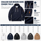 Sweat-shirt à capuche doublé molletonné pour homme, coupe ample, vêtement de travail décontracté pour l'automne et l'hiver