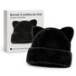 🧸Bonnet d'hiver en fausse fourrure de vison pelucheuse pour femme avec oreilles d'ourson mignonnes - Bonnet chaud pour temps froid
