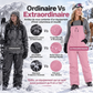 ❄️ Pantalons de Ski Imperméables Unisexe à Bretelles ✨ – -50% | Protection Confortable pour la Neige