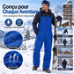 ❄️ Pantalons de Ski Imperméables Unisexe à Bretelles ✨ – -50% | Protection Confortable pour la Neige
