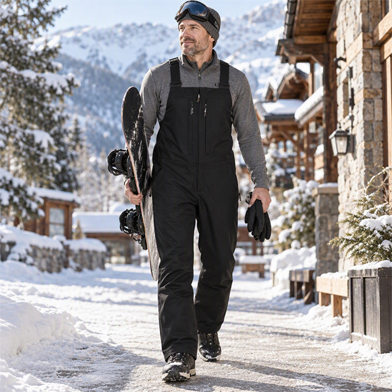 ❄️ Pantalons de Ski Imperméables Unisexe à Bretelles ✨ – -50% | Protection Confortable pour la Neige