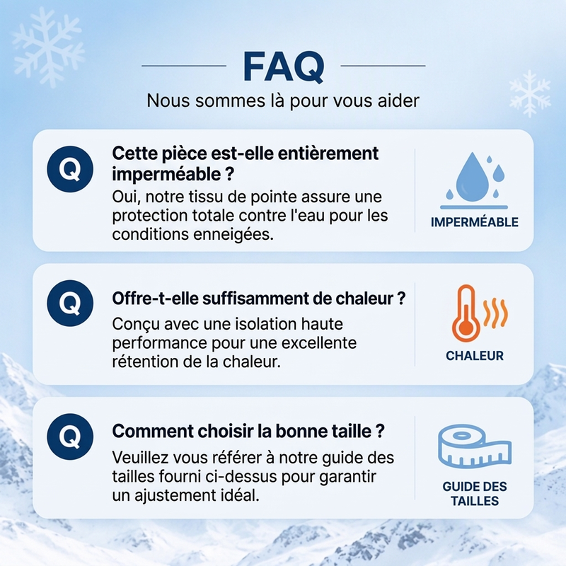 ❄️ Pantalons de Ski Imperméables Unisexe à Bretelles ✨ – -50% | Protection Confortable pour la Neige