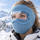 ❄️Masque facial d'hiver coupe-vent et chaud avec lunettes HD