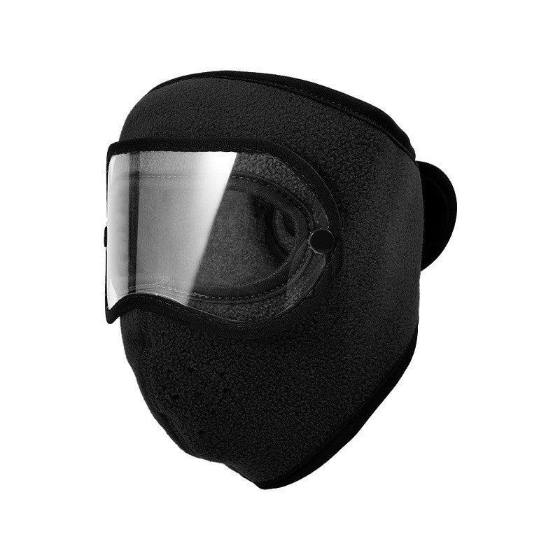 ❄️Masque facial d'hiver coupe-vent et chaud avec lunettes HD