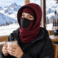 Cagoule thermique coupe-vent, masque facial