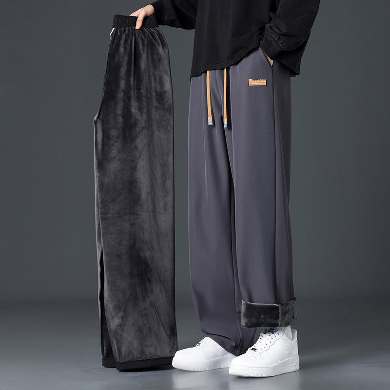 🔥Pantalon thermique d'hiver à coupe droite pour homme