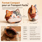 🎁1 acheté 1 offert🐱Mignon petit portemonnaie pour chats Patchwork et porte-cartes portable, petit sac créatif pour filles